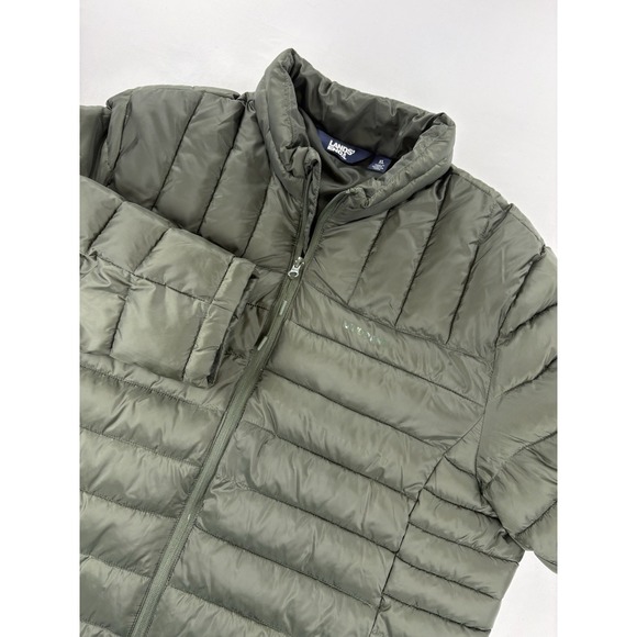 Lands' End Other - NWT Lands End Packable Puffer Jacket LM35OW426 Olive Green Men's Size XL.